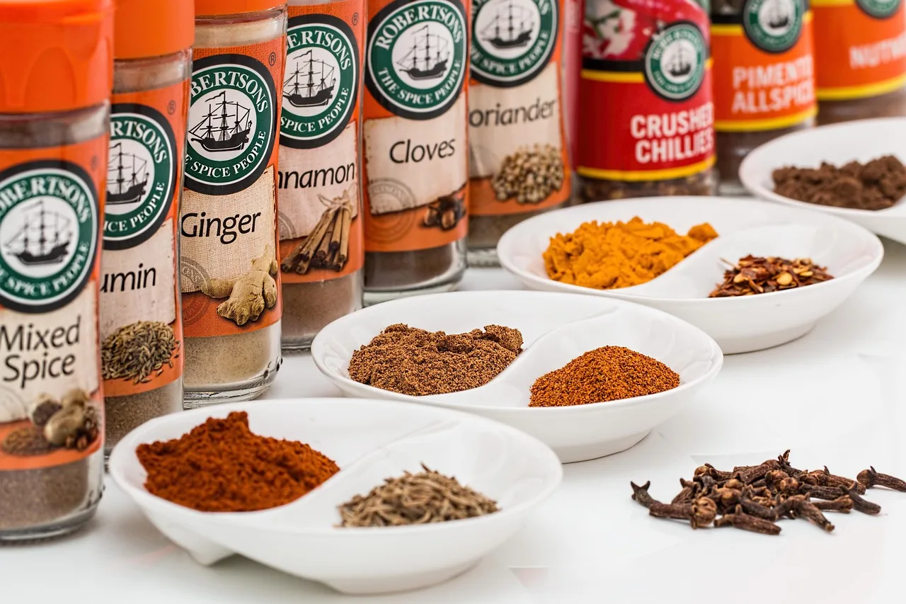 food, condiment, spices, powder, flavoring, seasoning, ingredient, aromatic, spicy, flavor, taste, relish, ginger, cinnamon, cumin, cloves, coriander, chilli, paprika, turmeric, allspice, food, seasoning, seasoning, seasoning, seasoning, seasoning, flavor, taste, taste, taste, ginger, ginger, ginger, ginger, cinnamon, cinnamon, cinnamon, cinnamon, cloves, chilli, turmeric, turmeric, turmeric, turmeric. What to consider when varying American spice blends: toasting, chilies and seed supply