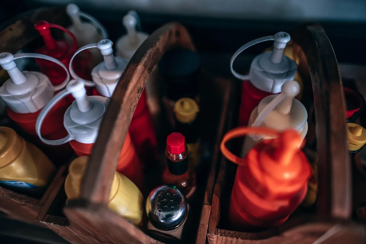 assortment, bottles, box, close-up, collection, colorful, condiment, container, cuisine, food, gourmet, ingredient, kitchen, mix, natural, red, rustic, seasoning, set, spice, storage, tray, variety, vintage, wooden. How condiment subscription boxes work, and the questions to ask before you subscribe